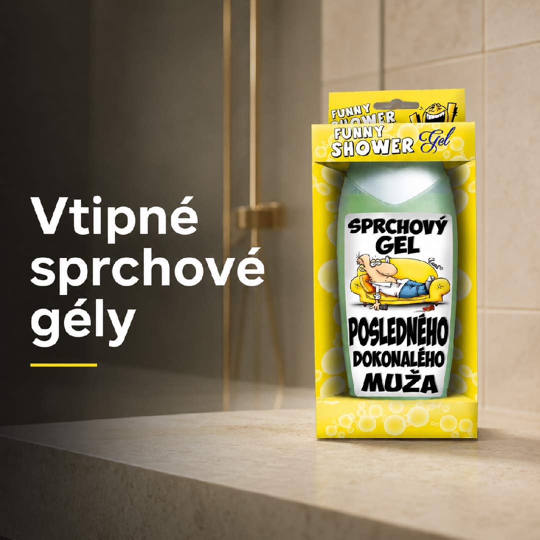 Vtipné sprchové gély